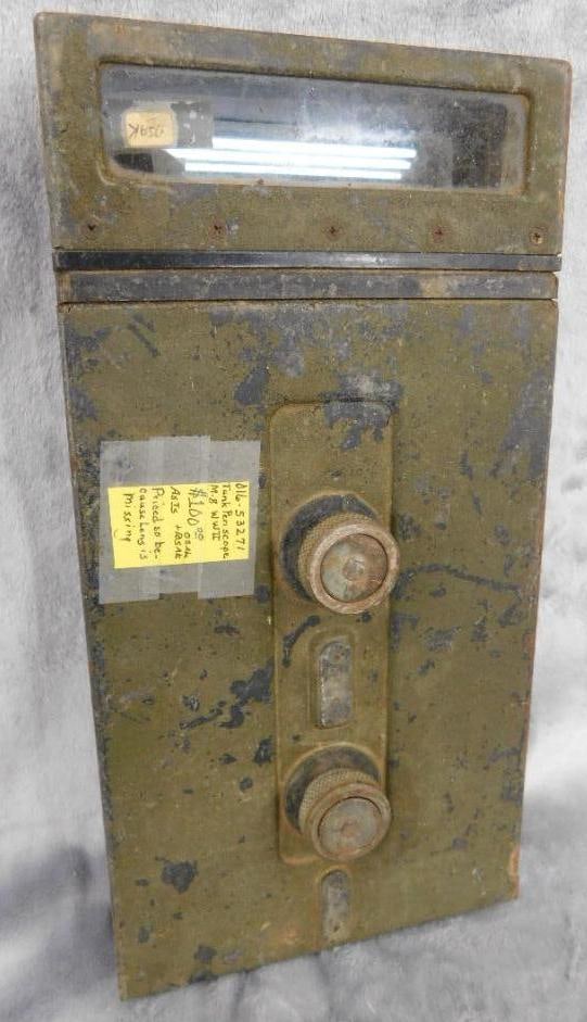 WW2 M8 Tank Periscope - Missing Lens - As Is - 12.5" x 6.5" x 2.5": See Photos For Condition and Details