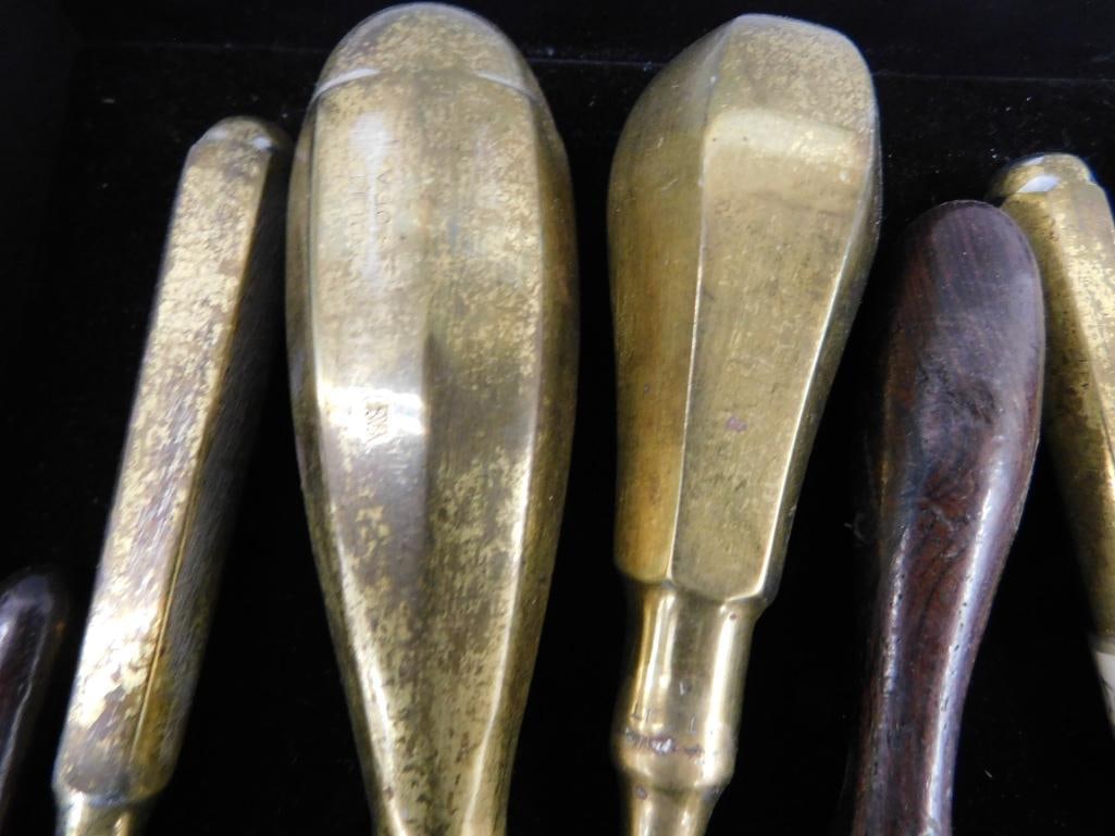 Early Metal Handled Dental Tools - 5