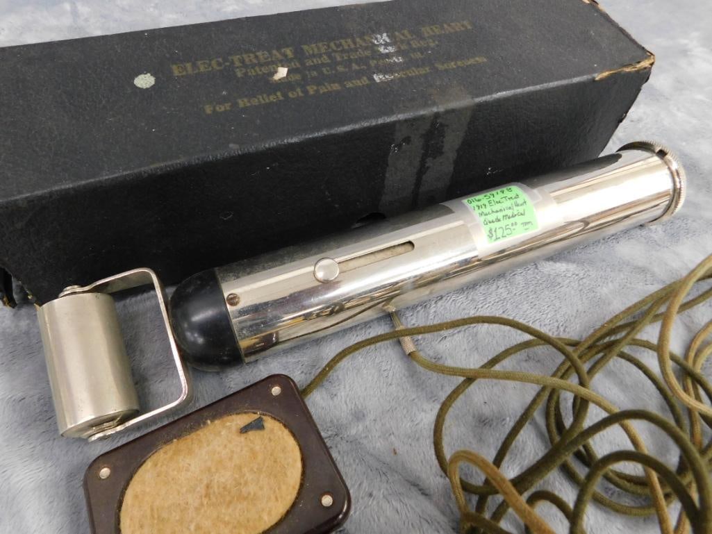 Vintage Elec-Treat Mechanical Heart - Quackery "Medical" Tool - 3