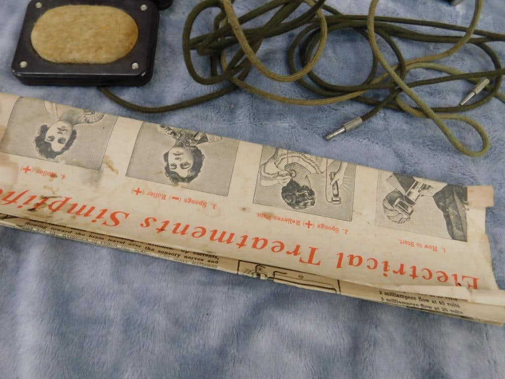 Vintage Elec-Treat Mechanical Heart - Quackery "Medical" Tool - 6