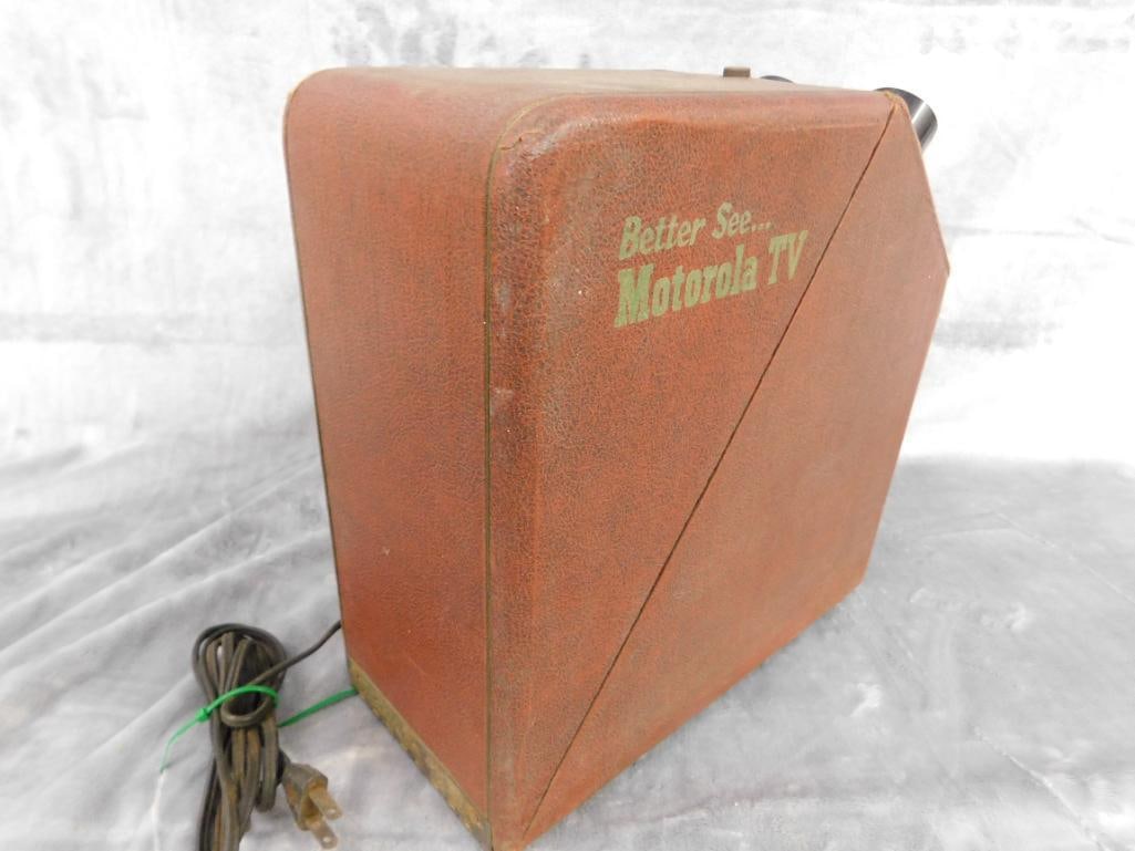 Vintage Motorola Roto-Reel 3D Viewer - Works - No Slides - 11.5" x 5.5" x 11" - 6