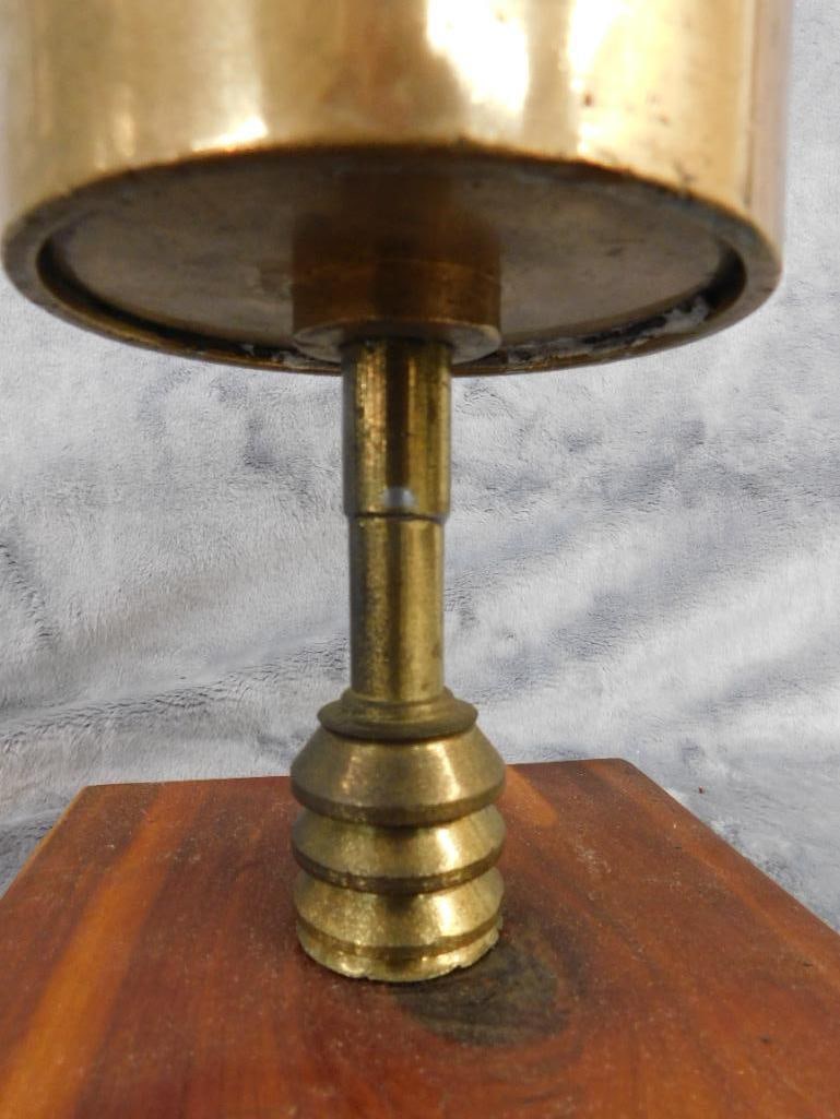 Antique Piston From Old Engine - Turned Into Compote - 7.75" x 6" x 6" - 3