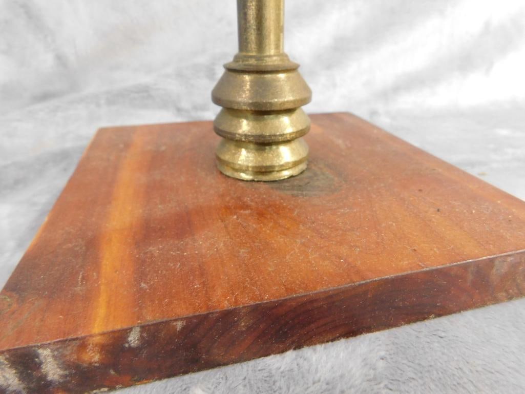 Antique Piston From Old Engine - Turned Into Compote - 7.75" x 6" x 6" - 4