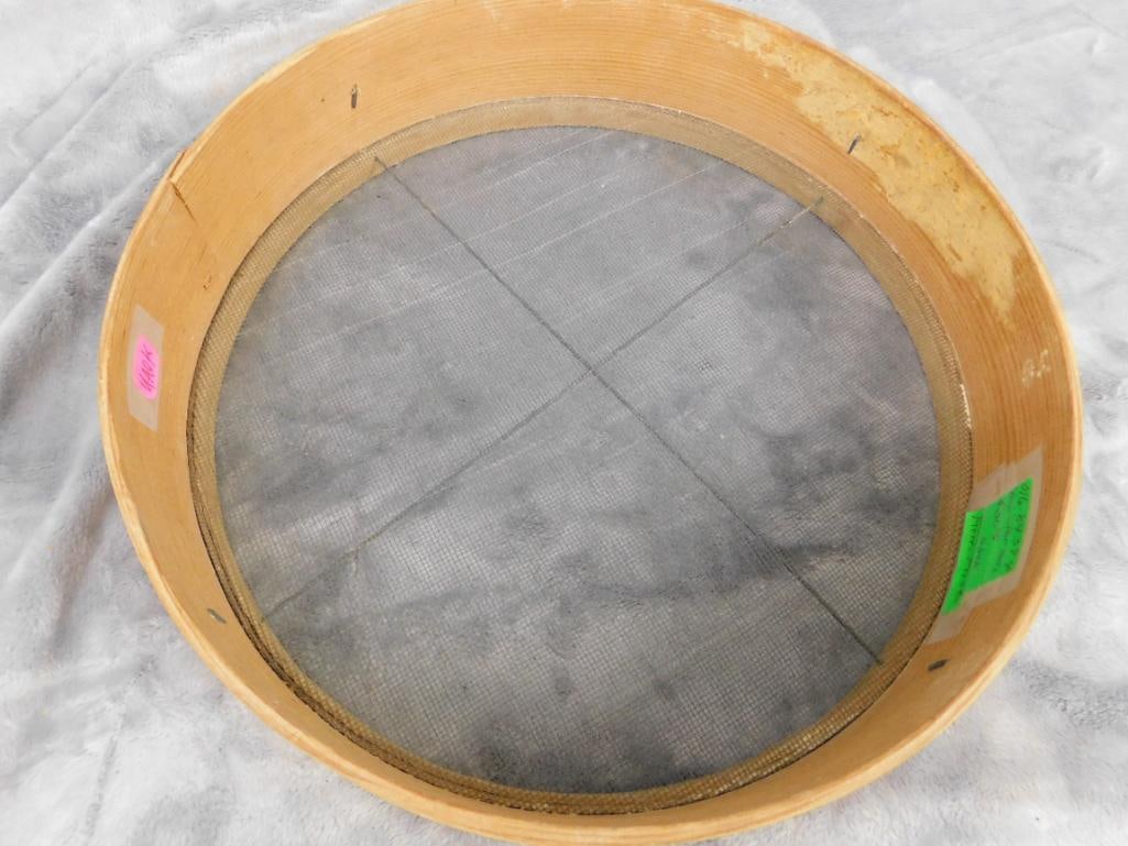 Early Miners Wood Sifter - 3" x 12" - 2