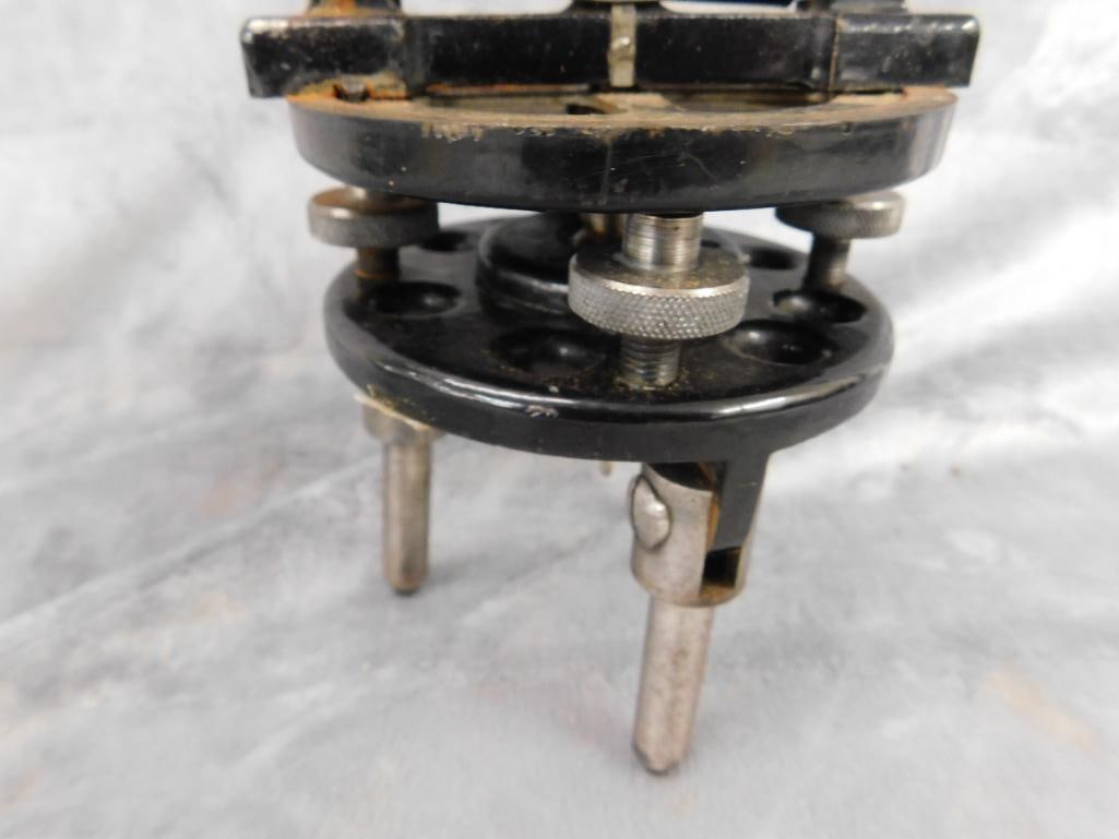 Antique L.S. Starrett Transit / Survey Level - 8.5" x 12.5" x 4" - 4