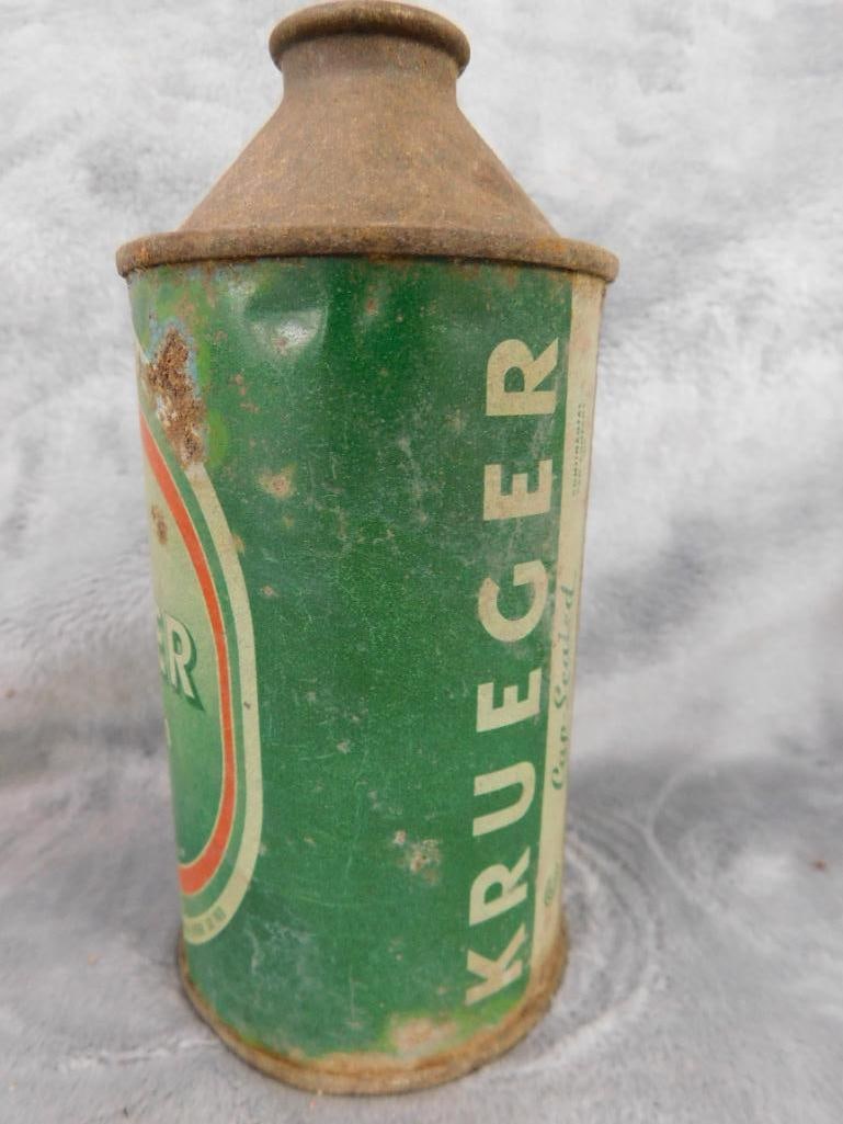 Group of 4 Dome Top Beer Cans - "Eastside" - "Champagne Velvet" - "Krueger" - 15