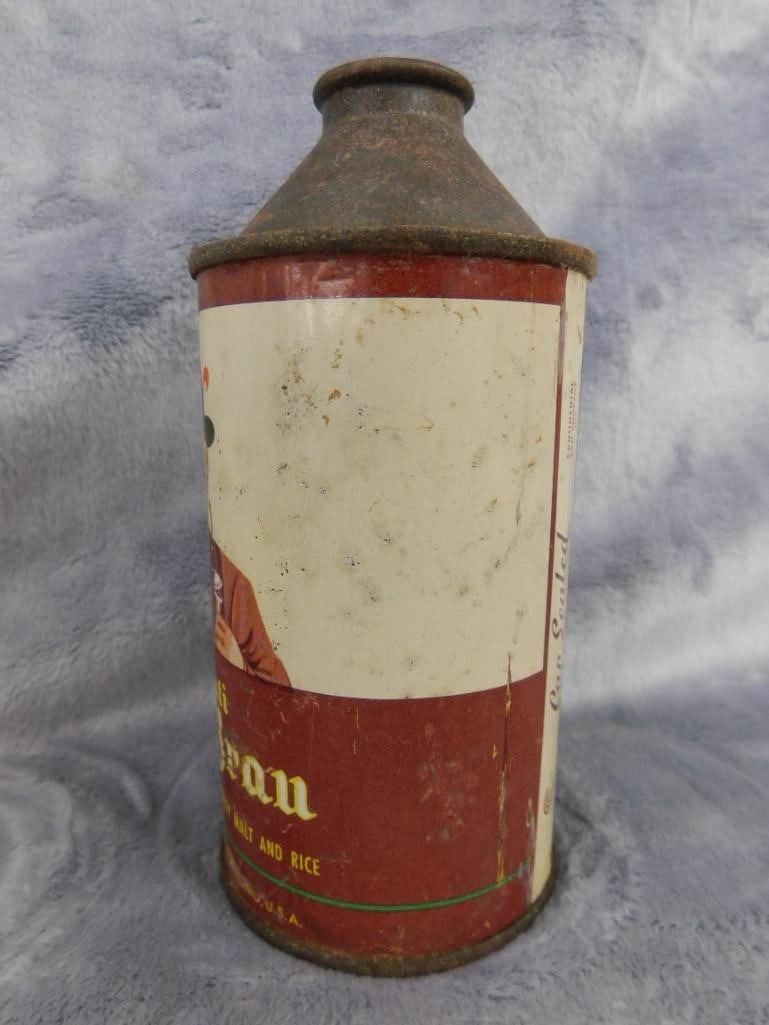 Group of 4 Dome Top Beer Cans - "Eastside" - "Champagne Velvet" - "Krueger" - 20