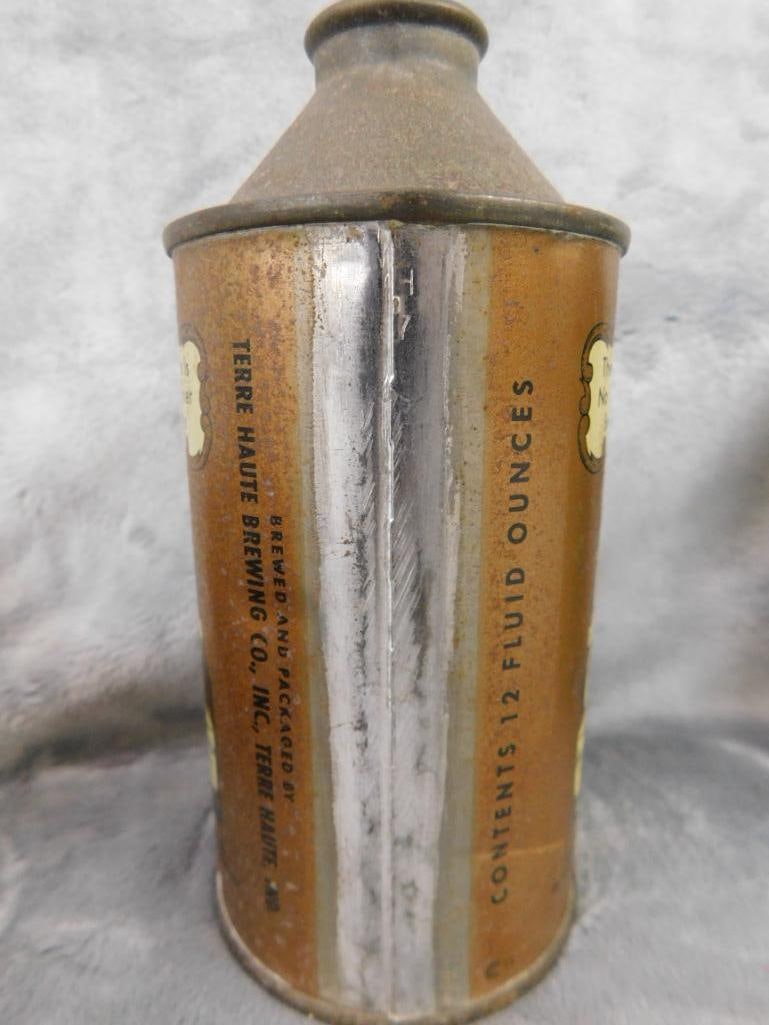 Group of 4 Dome Top Beer Cans - "Eastside" - "Champagne Velvet" - "Krueger" - 9