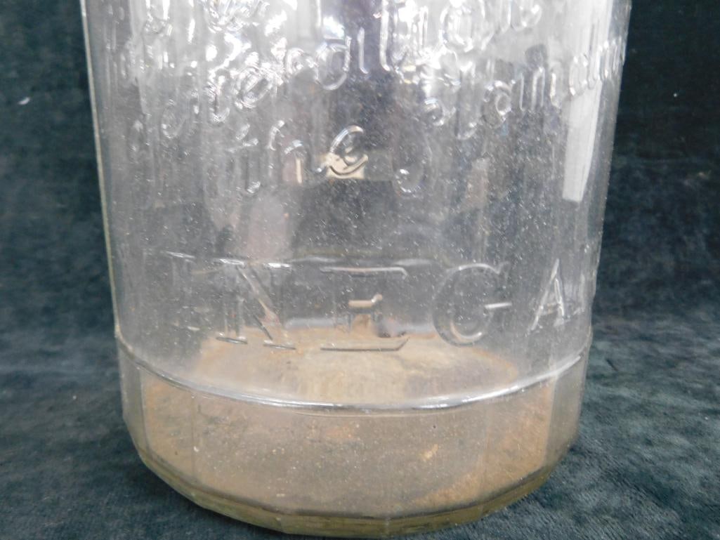 Vintage Embossed White House Vinegar Jug - 1 Gallon - 4