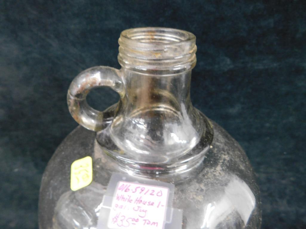 Vintage Embossed White House Vinegar Jug - 1 Gallon - 2