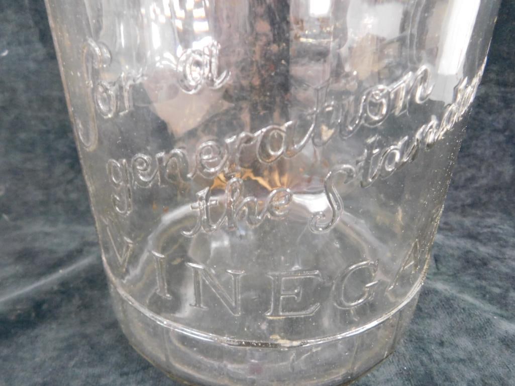 Vintage Embossed White House Vinegar Jug - 1 Gallon - 4