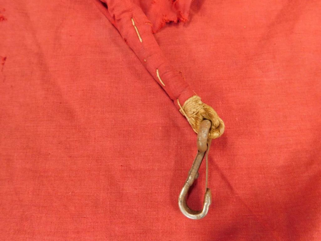 WW2 German Banner - 123.5" x 43" - Has Some Holes - Delicate - 4