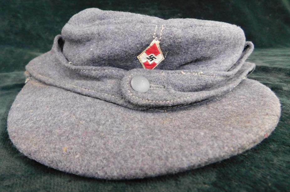 WW2 German Youth Cap: See Photos For Condition and Details