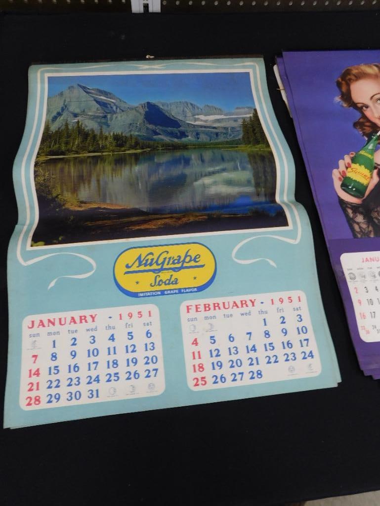 Lot of Over 50 Vintage Advertising Calendars - Ranging From 1947-1960 - 10