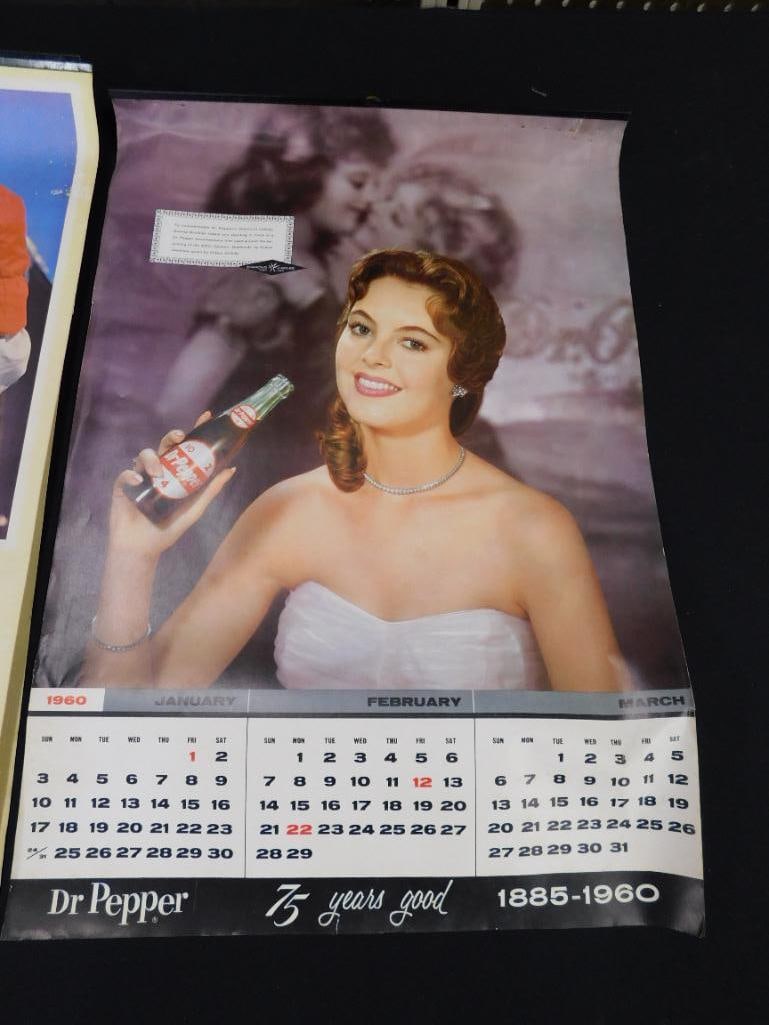 Lot of Over 50 Vintage Advertising Calendars - Ranging From 1947-1960 - 7