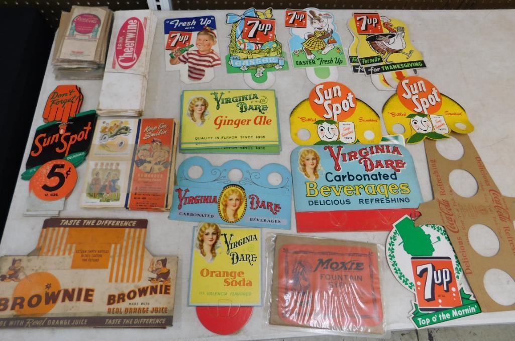 Box Lot Loaded With Beverage Advertising Items - Hats - Bags - 6 Pack Items (1 of 11)