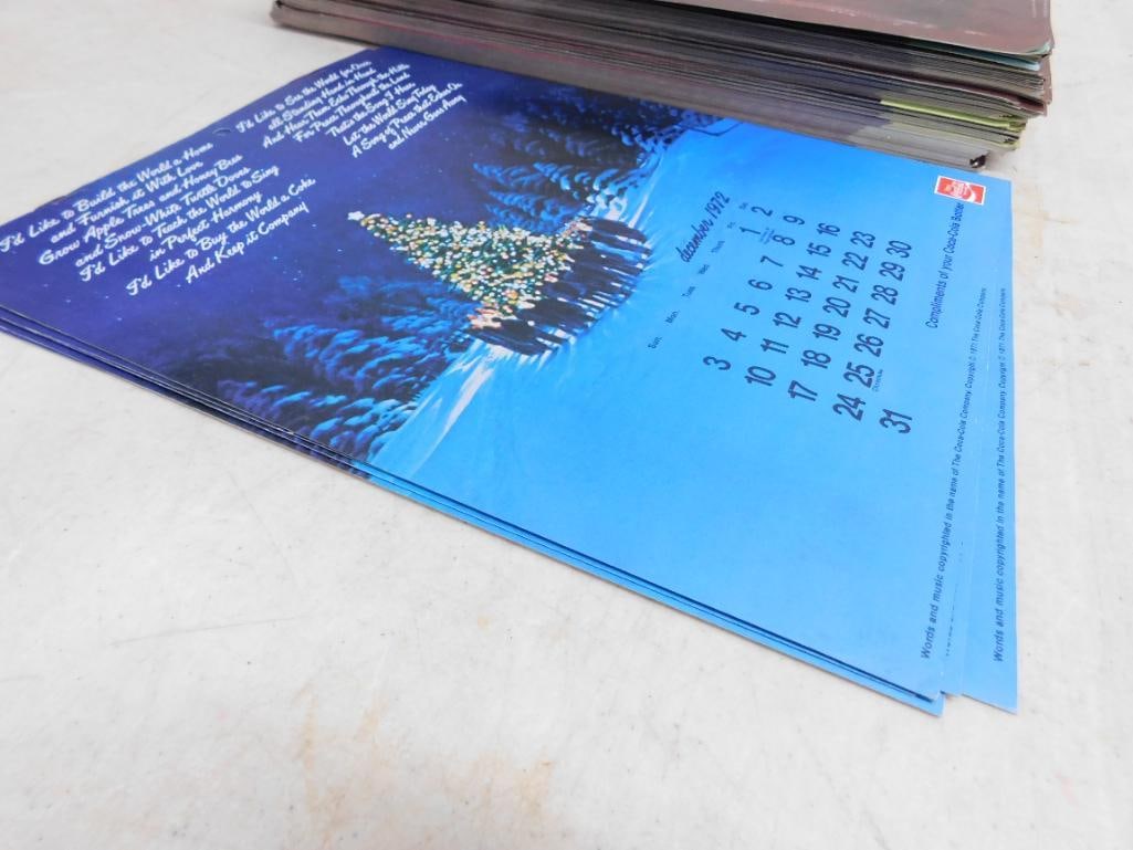 Lot of 1972 Coca-Cola Calendars - 4
