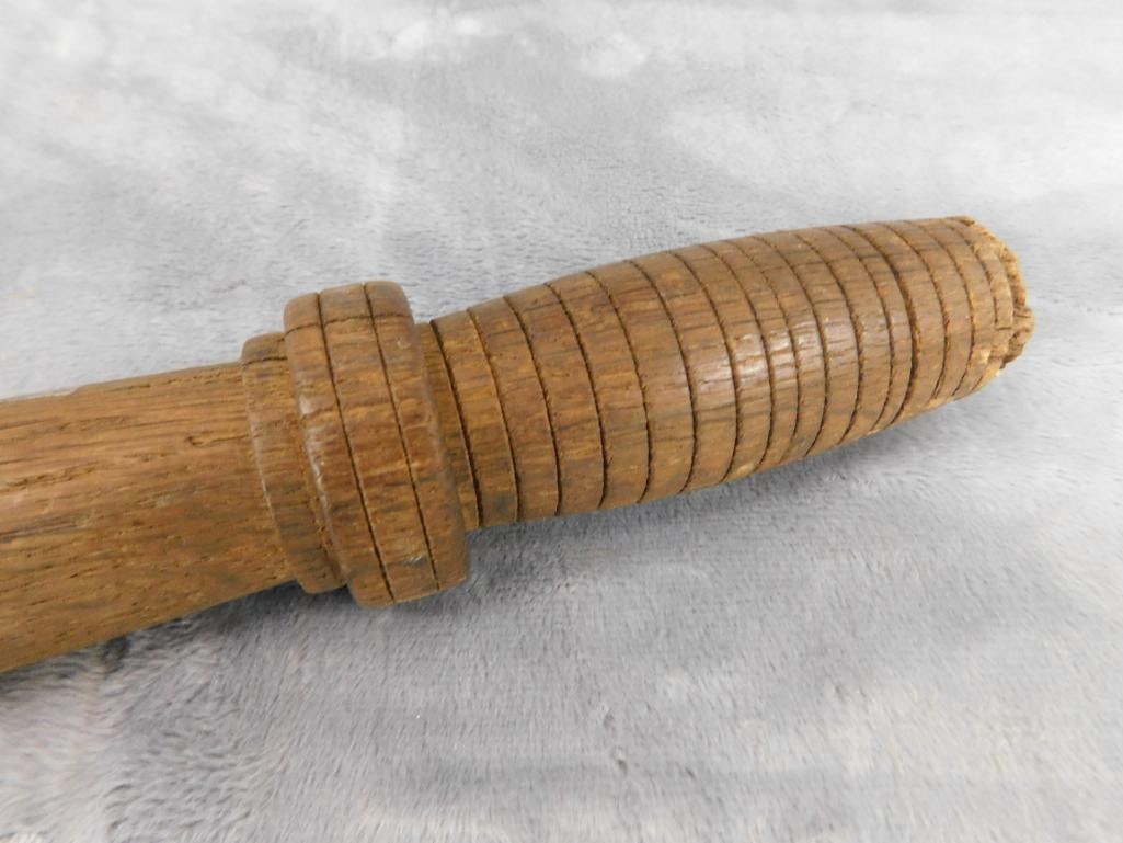 Old Wood Billy Club - 18" Long - 2
