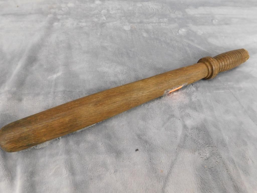 Old Wood Billy Club - 18" Long - 7