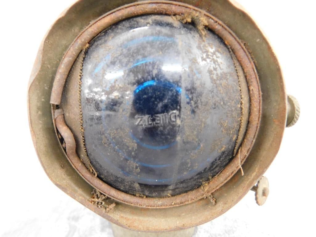 WW1 Dietz Convoy Lantern - 8.5" x 6.5" x 4.5" - 3