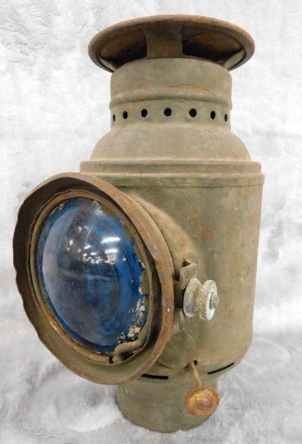 WW1 Dietz Convoy Lantern - 8.5" x 6.5" x 4.5": See Photos For Condition and Details