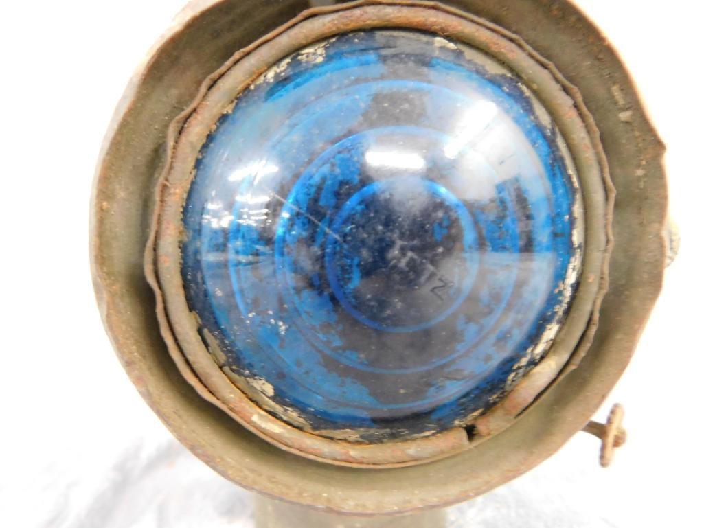 WW1 Dietz Convoy Lantern - 8.5" x 6.5" x 4.5" - 3