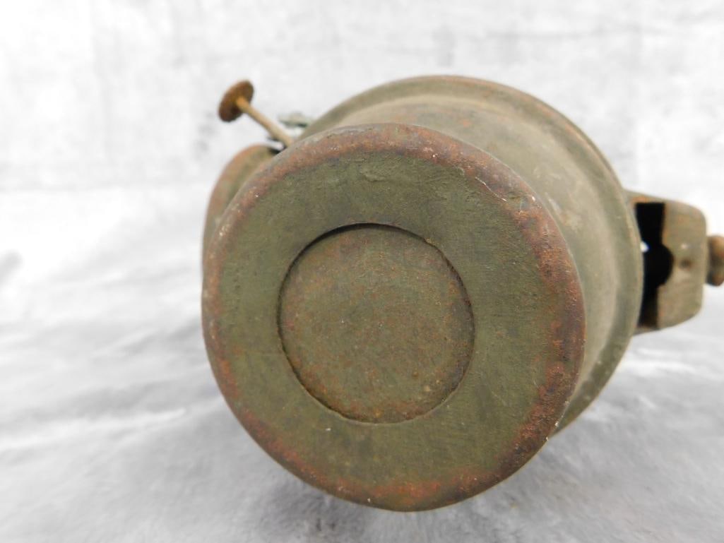WW1 Dietz Convoy Lantern - 8.5" x 6.5" x 4.5" - 7