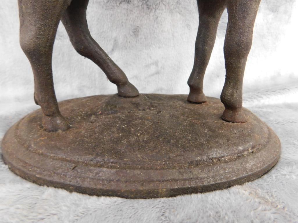 Cast Iron Buck / Deer Bank - 10" x 8" x 4.5" - 6