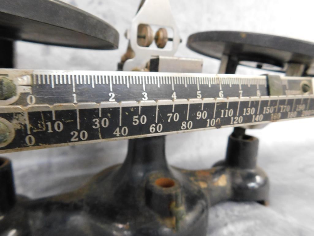 Vintage Welch Scientific Scale - Missing 1 Tab - 58" x 14" x 6" - 4