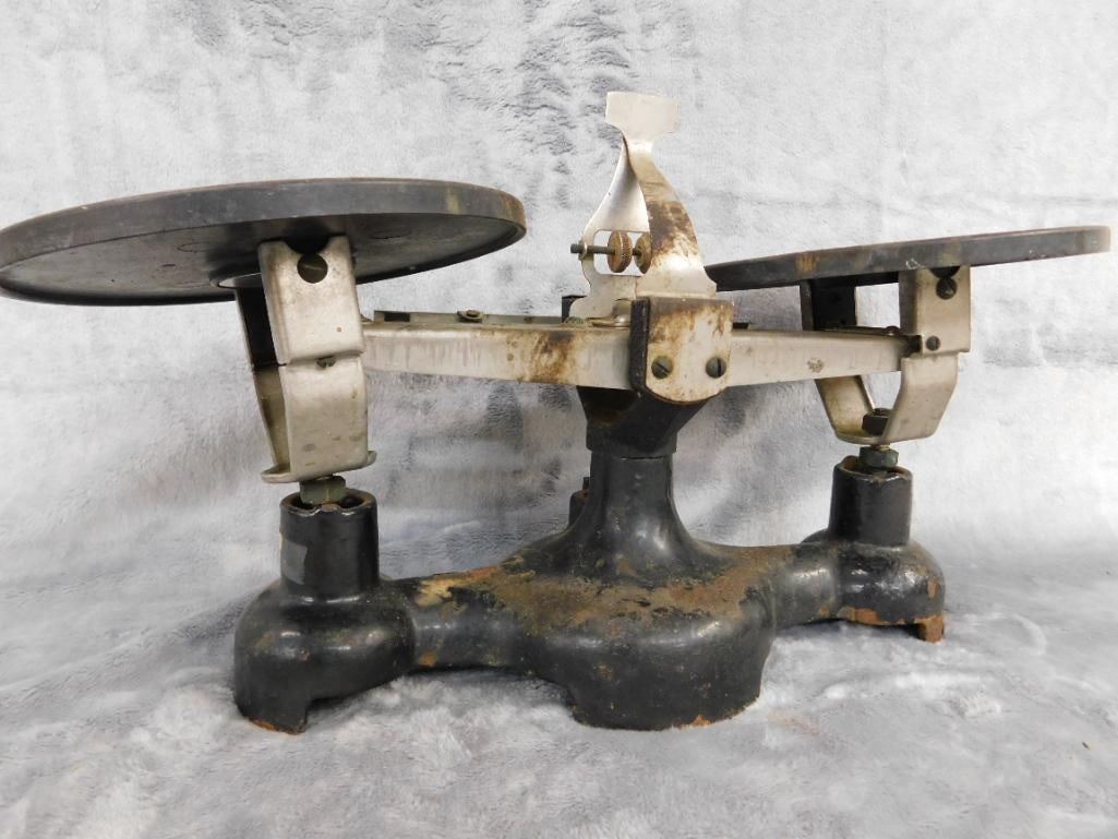 Vintage Welch Scientific Scale - Missing 1 Tab - 58" x 14" x 6" - 8