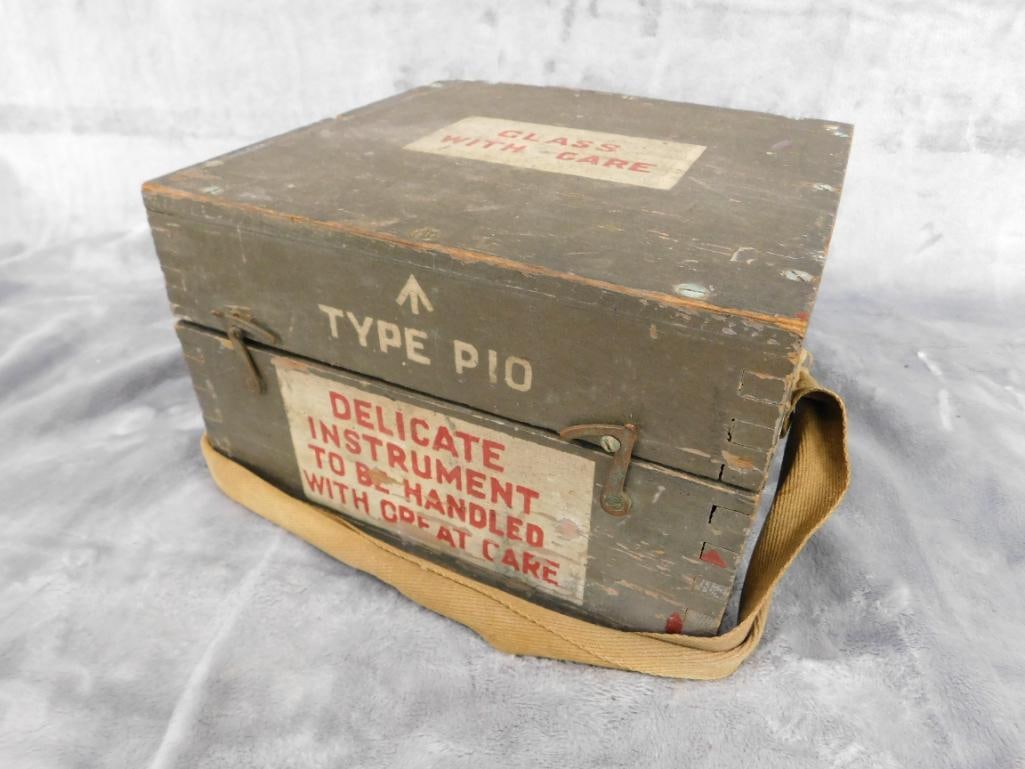 WW2 Military Ships Compass - In Box - Box 5.5" x 9" x 9" - 9