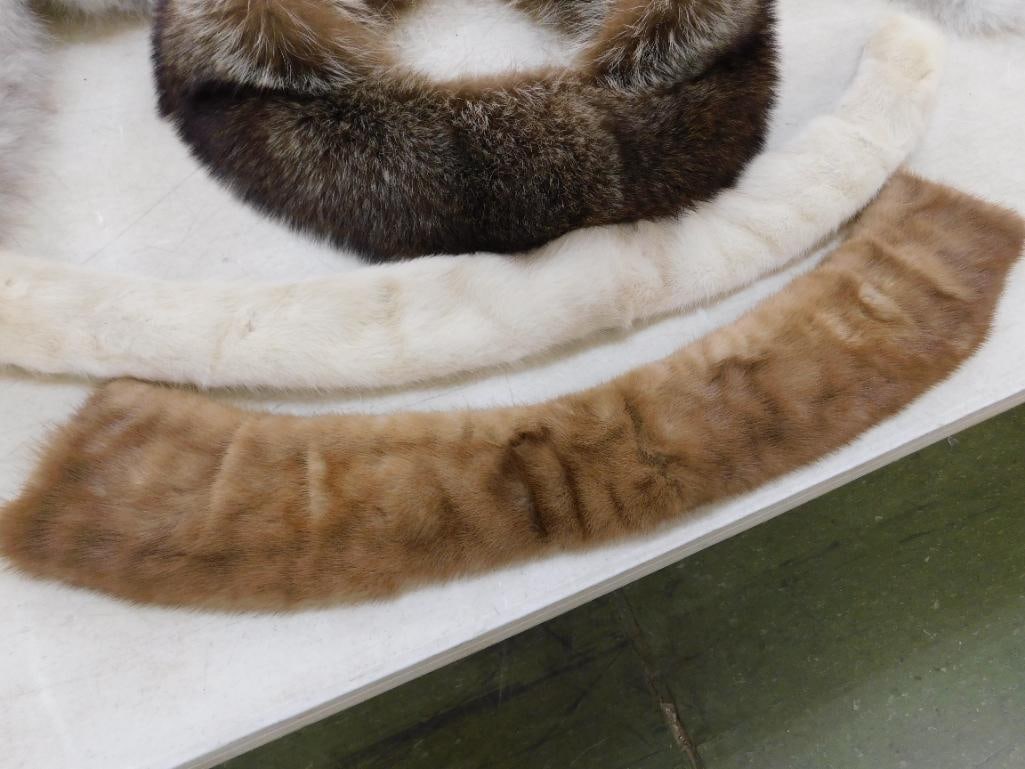 Group of 4 Real Fur Collars - 2
