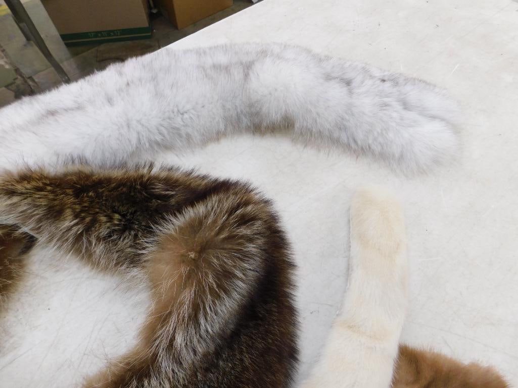 Group of 4 Real Fur Collars - 7
