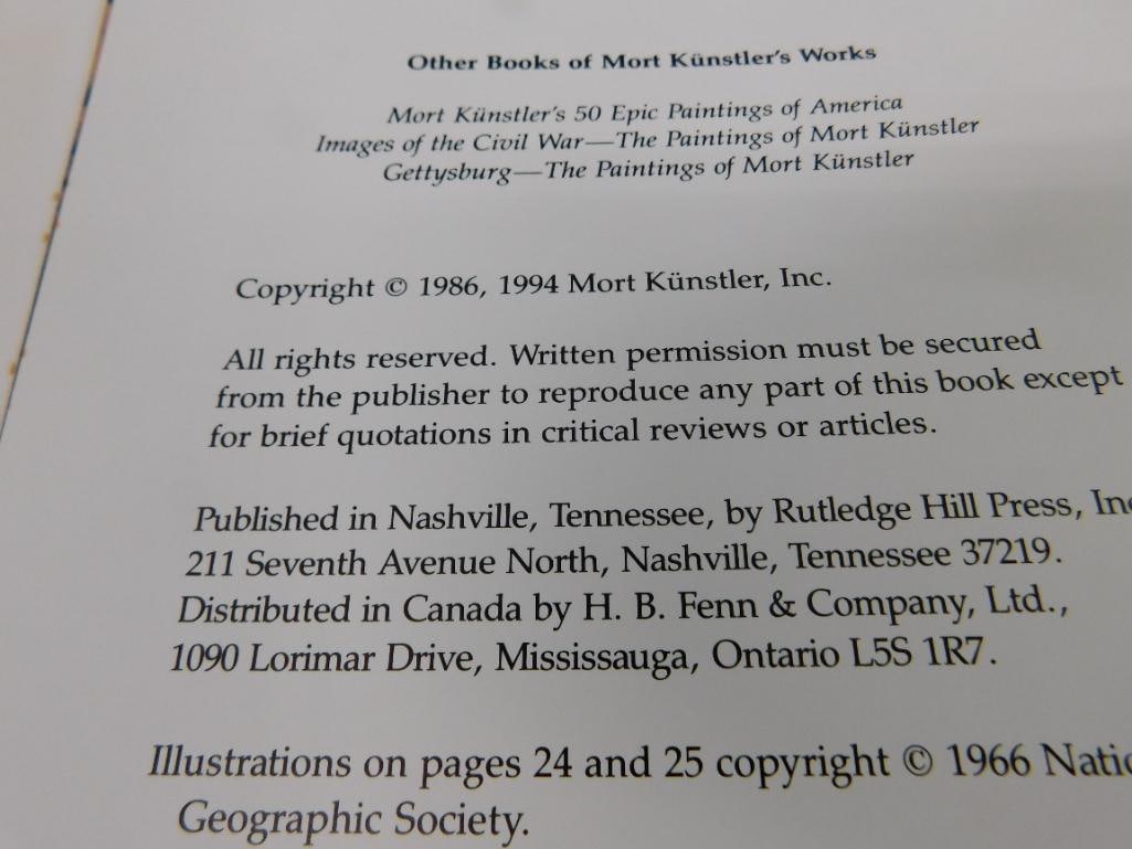 Limited Edition Leather Bound Book - Brown and Bigelow - "The American Spirit" - 9