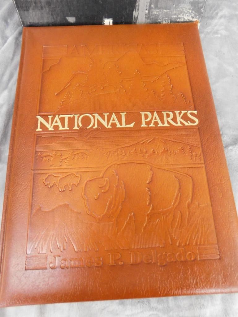 Limited Edition Leather Bound Book - brown and Bigelow - "National Parks" - 13