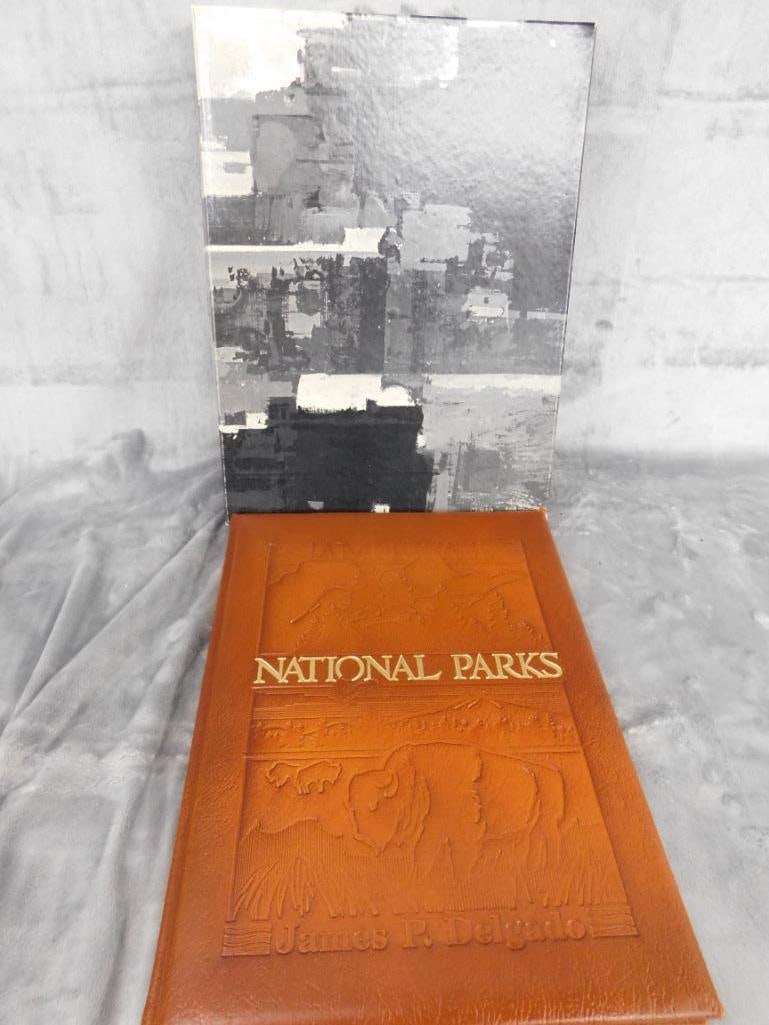 Limited Edition Leather Bound Book - brown and Bigelow - "National Parks" - 2