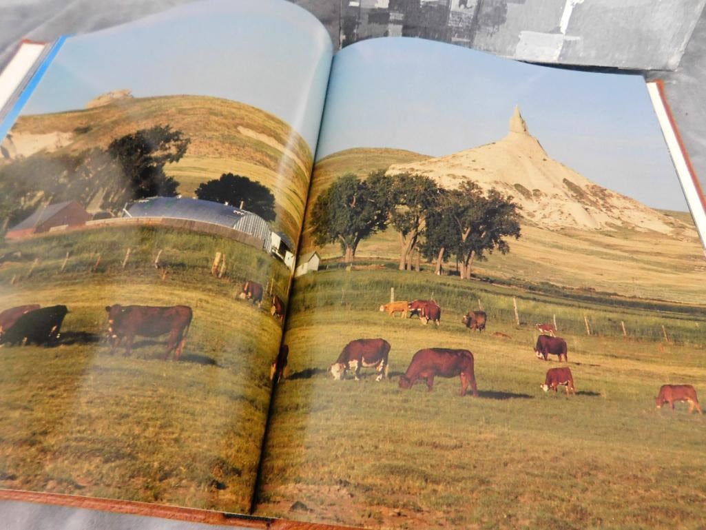 Limited Edition Leather Bound Book - brown and Bigelow - "America" - 10