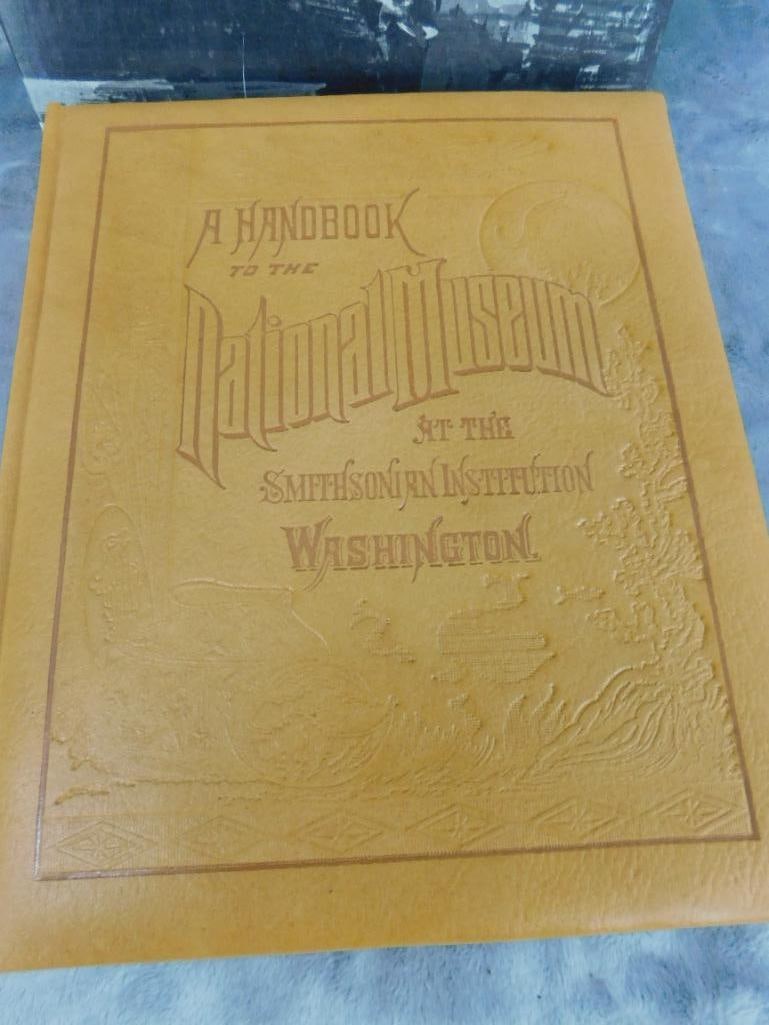 Limited Edition Leather Bound Book - brown and Bigelow - "Handbook To The National Museum" - 13