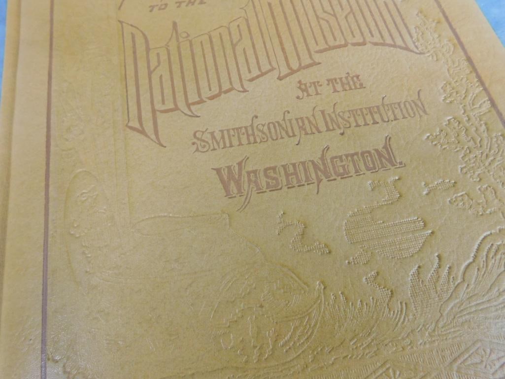 Limited Edition Leather Bound Book - brown and Bigelow - "Handbook To The National Museum" - 3
