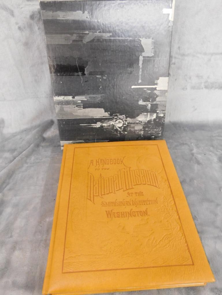 Limited Edition Leather Bound Book - brown and Bigelow - "Handbook To The National Museum" - 5