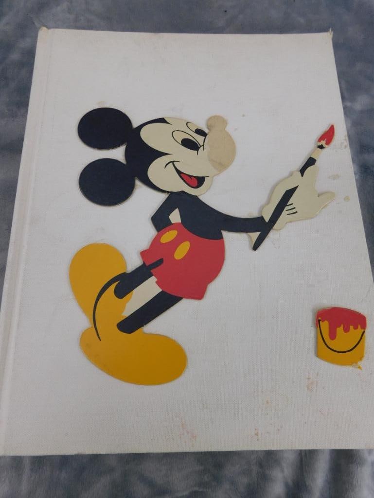 1973 "The Art of Walt Disney" - Book - Slight Damage To Mickey on The Cover - 10