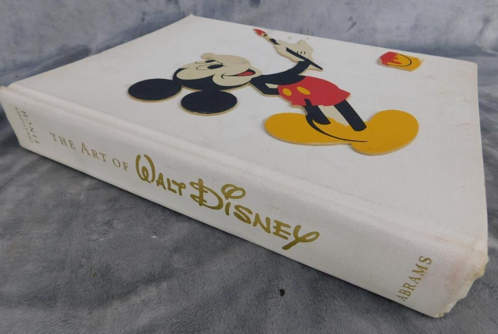 1973 "The Art of Walt Disney" - Book - Slight Damage To Mickey on The Cover (1 of 11)