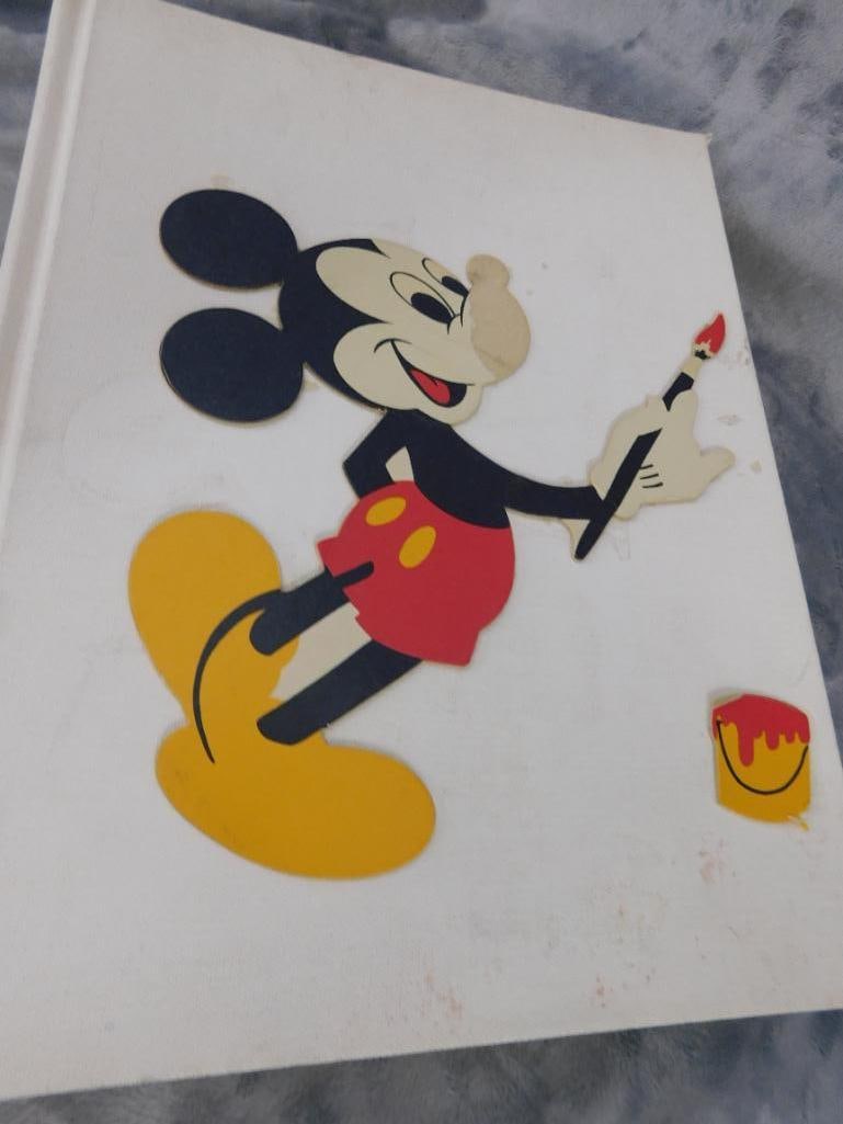 1973 "The Art of Walt Disney" - Book - Slight Damage To Mickey on The Cover - 2