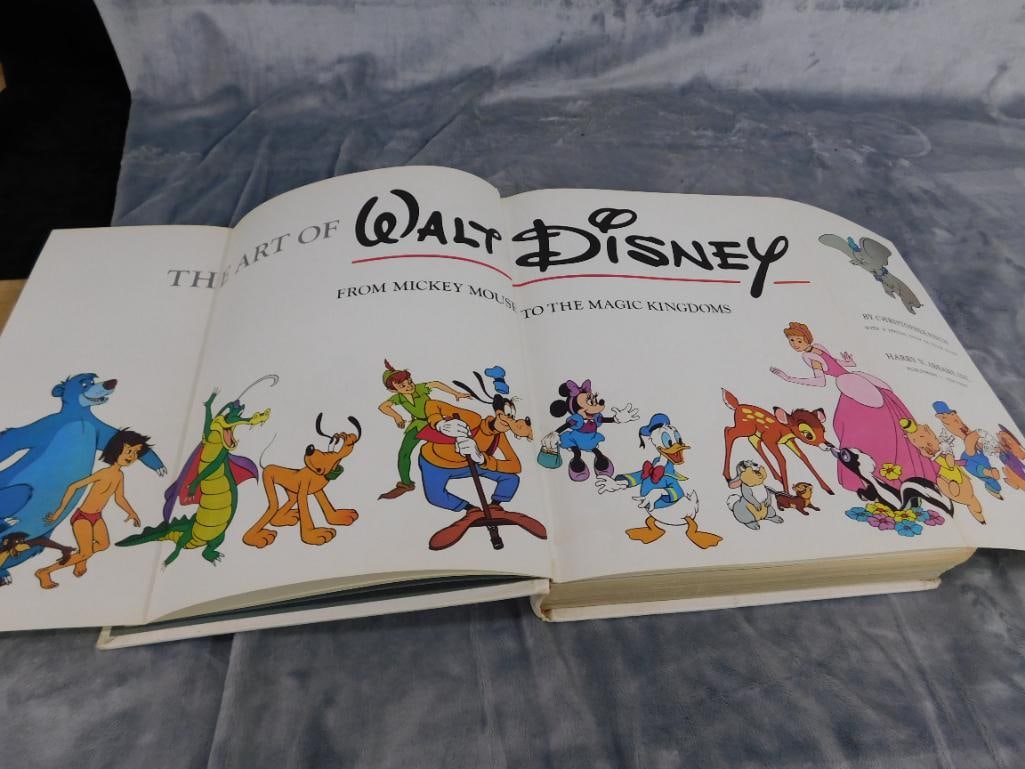1973 "The Art of Walt Disney" - Book - Slight Damage To Mickey on The Cover - 3