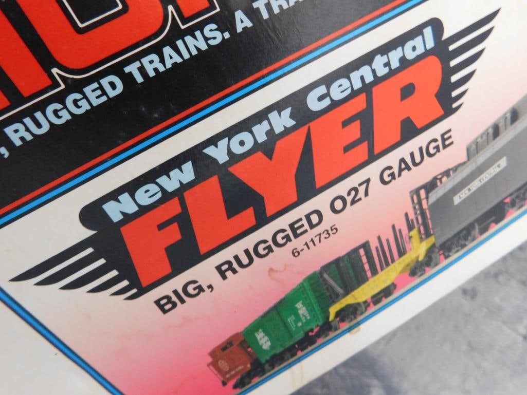 Lionel Trains - "New York Central Flyer - Train - Tracks - Transformer - 027 Gauge - 3