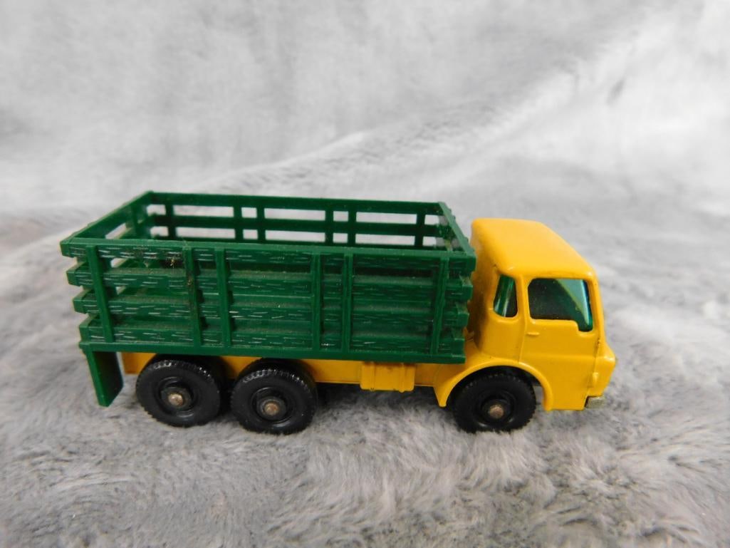 Early Matchbox Die Cast Car - Original Box - #4 Stake Truck - 4