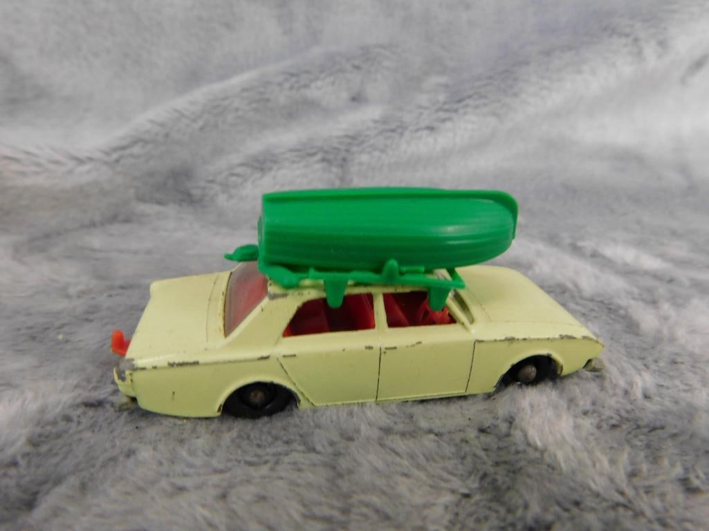 Early Matchbox Die Cast Car - Original Box - #45 Ford Corsair - 2