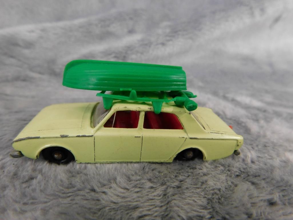 Early Matchbox Die Cast Car - Original Box - #45 Ford Corsair - 4