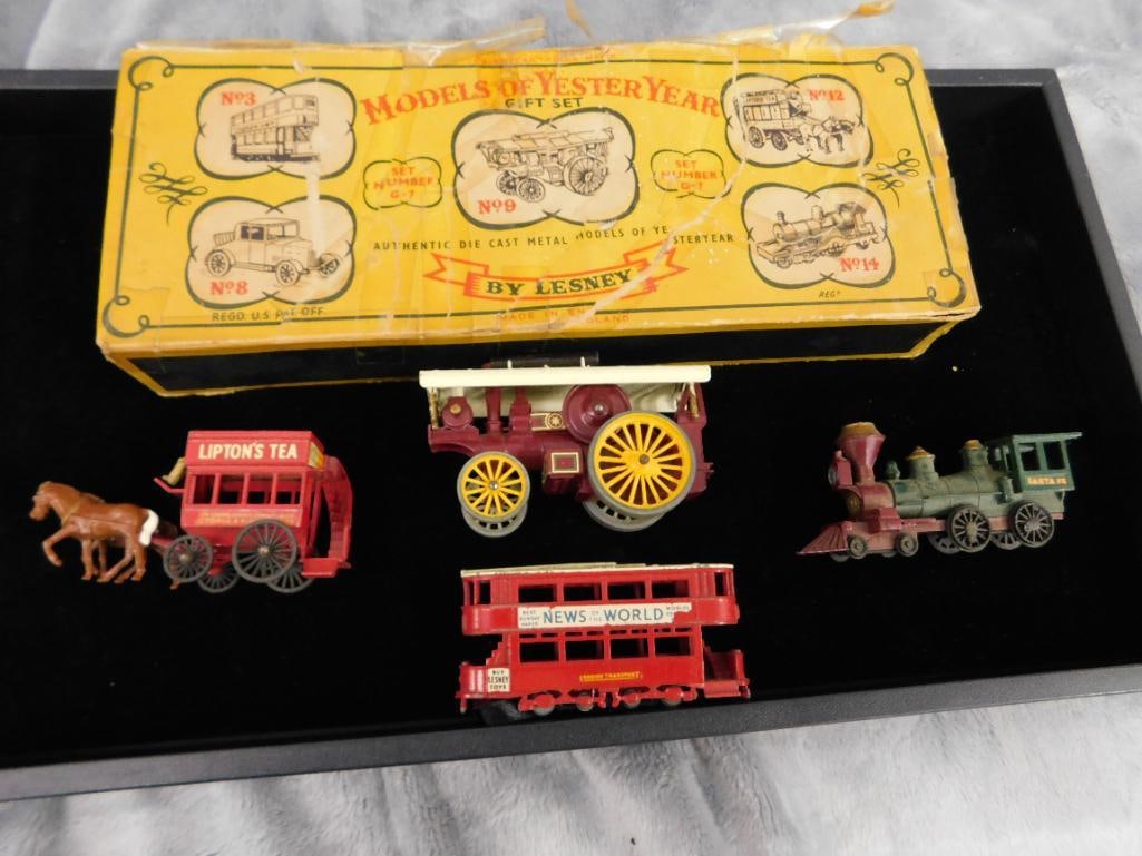 Matchbox - Models of Yesteryear - Original Box - 4 out of 5 Pieces - 7