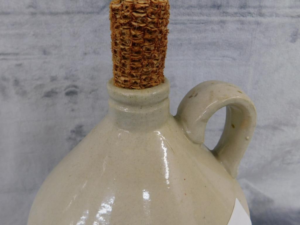 Pottery Jug - 1 Gallon - Unsigned - 12" x 7" - 2